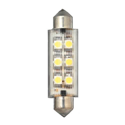 LAMPADA LED A SILURO 12X42MM 3W 12V
