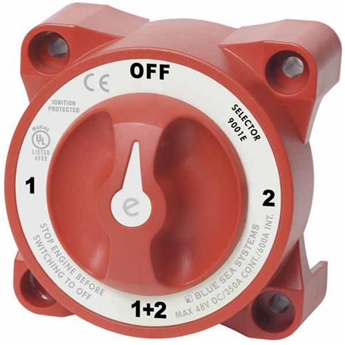 SELETTORE DEVIATORE STACCA BATTERIE MAXI 0-1-2 BOTH MOD.9001EB