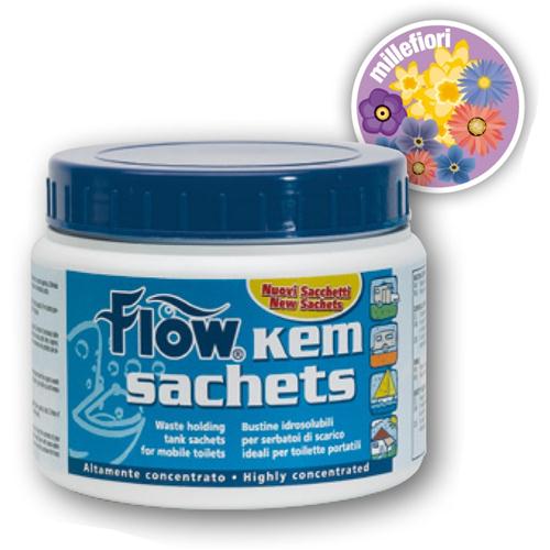 DISGREGANTE PER WC FLOW KEM SACHETS 15 BUST.
