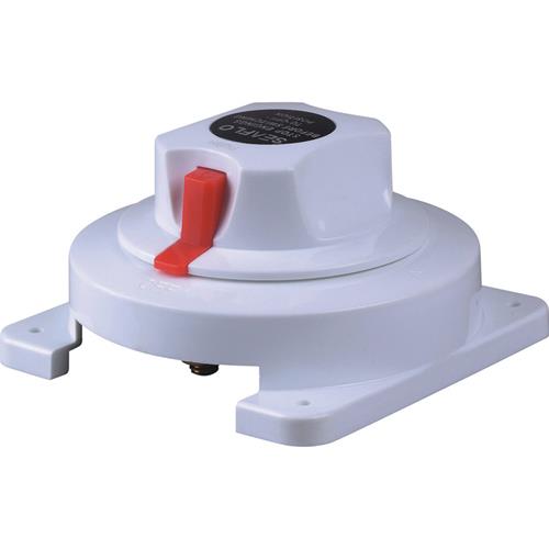 SELETTORE DEVIATORE STACCA BATTERIE CON MANOPOLA FISSA 300AMP