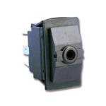 INTERRUTTORE  A BASCULA SENZA TASTO ON/OFF/(ON) 3 TERMINALI CON 1 LED