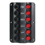 PANNELLO DI COMANDO 6 INTERRUTTORI WAVE