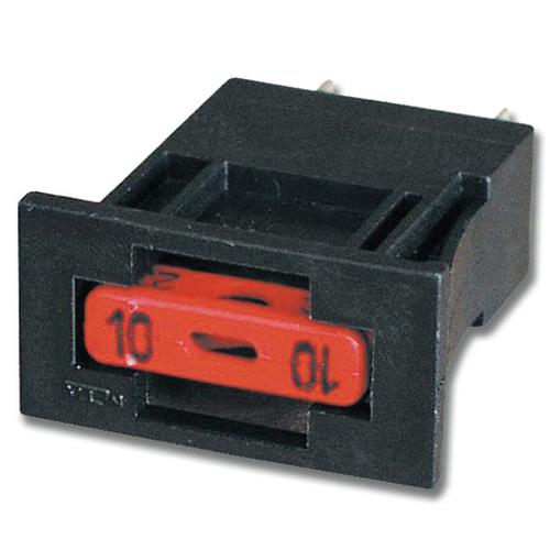 PORTAFUSIBILE DA INCASSO UNIVAL CON FUSIBILE 10A