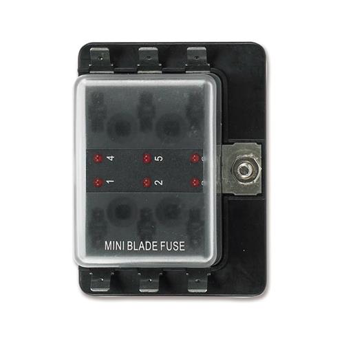 PORTAFUSIBILI UNIVAL 6 LINEE