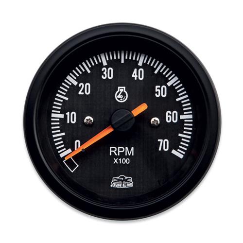 CONTAGIRI GAUGE LINE INCASSO 84 MM BIANCO 0-7000RPM