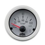 INDICATORE TEMPERATURA FUORIBORDO GAUGE LINE INCASSO 52 MM NERO