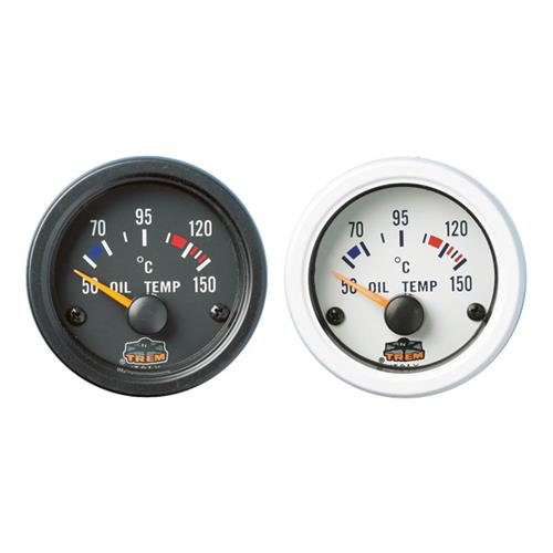 INDICATORE DI TEMPERATURA OLIO GAUGE LINE INCASSO 52 MM BIANCO