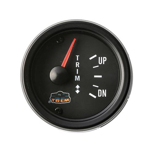 INDICATORE TRIM YAMAHA GAUGE LINE INCASSO 52 MM NERO