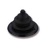 CUFFIA PASSACAVO SOFFIETTO Ø 100MM NERO