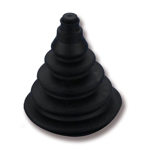 CUFFIA PASSACAVO A CONO Ø 75MM NERO