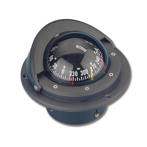 BUSSOLA INCASSO ORIZZONTALE VOYAGER 3” RH-F82 LETTURA IN PIANO