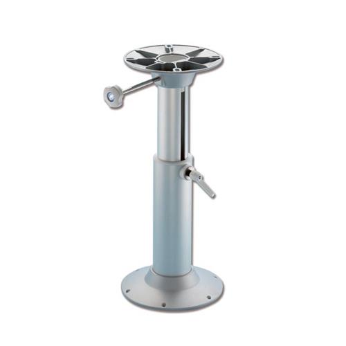 SUPPORTO TELESCOPICO PER POLTRONA 400-600MM Ø 90MM GRIGIO OPACO