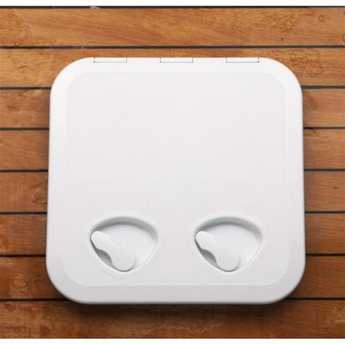 SPORTELLO STAGNO FORI COPERTI GRIGIO 370X375MM