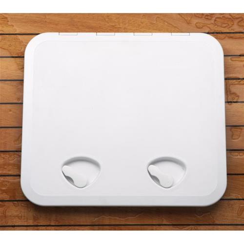 SPORTELLO STAGNO FORI COPERTI BIANCO 460X510MM