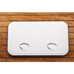 SPORTELLO STAGNO FORI COPERTI NERO 606X353MM