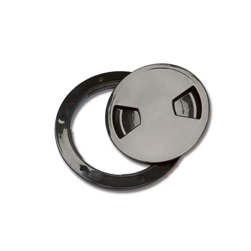 TAPPO DI ISPEZIONE NERO Ø140MM