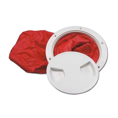 TAPPO DI ISPEZIONE CON TASCA BIANCO Ø210MM