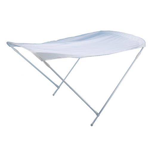 TENDALINO 2 ARCHI SOMBRERO ALU STRONG BIANCO 170X180X110H MM