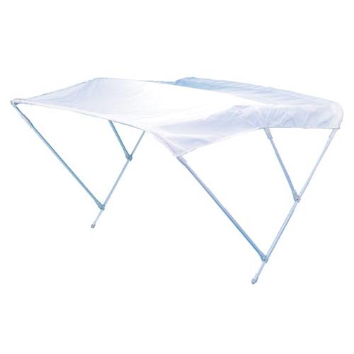 TENDALINO 3 ARCHI SOMBRERO ALU STRONG BIANCO 150X180X140H MM