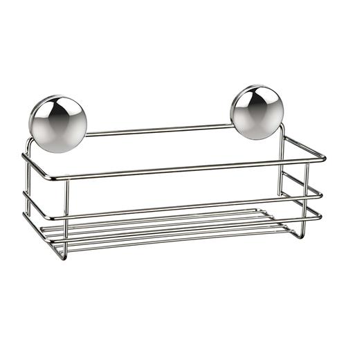 PORTA SPEZIE IN FILO CROMATO A VENTOSA 289x103x57MM