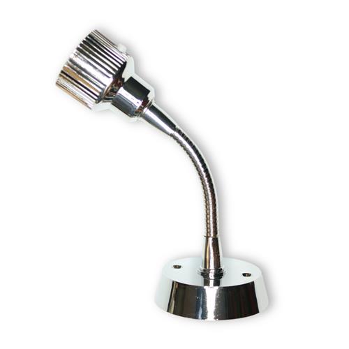 FARETTO FLESSIBILE A LED JOLLY LUNGO 0.6W ARGENTO CROMO