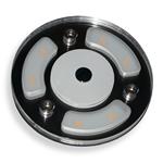 PLAFONIERA TONDA LED 3.2W 4000K CON LUCE NOTTURNA