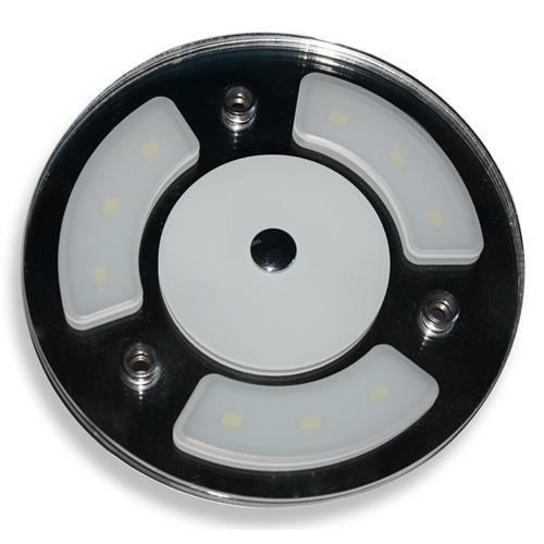 PLAFONIERA TONDA LED 4.7W 4000K CON LUCE NOTTURNA