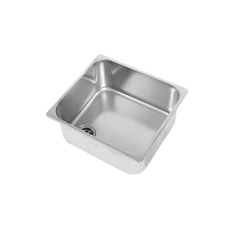 LAVELLO INOX QUADRATO 350X350MM
