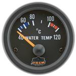 INDICATORE DI TEMPERATURA ACQUA GAUGE LINE INCASSO 52 MM NERO