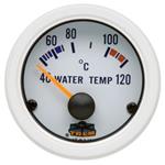 INDICATORE DI TEMPERATURA ACQUA GAUGE LINE INCASSO 52 MM BIANCO