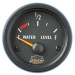 INDICATORE DI CARBURANTE O ACQUA GAUGE LINE INCASSO 52 MM NERO 10-180 OHMS