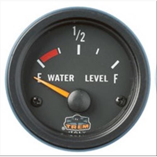 INDICATORE DI CARBURANTE O ACQUA GAUGE LINE INCASSO 52 MM NERO 10-180 OHMS
