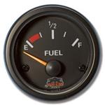 INDICATORE DI CARBURANTE GAUGE LINE INCASSO 52 MM NERO 33-240 OHMS