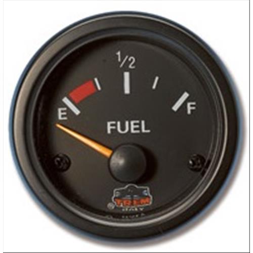 INDICATORE DI CARBURANTE GAUGE LINE INCASSO 52 MM NERO 33-240 OHMS