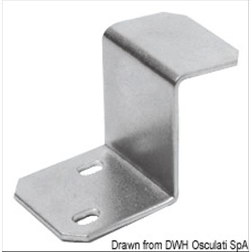 STAFFA INOX DI FISSAGGIO PER SERBATOIO