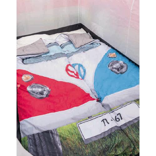 SACCO LETTO VAN VW T1 SINGOLO TITAN RED