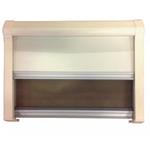 OSCURANTE ZANZARIERA A CASSETTA AVORIO EUROPA PER FINESTRA FORO 1000MM