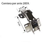 CERNIERA IN ACCIAIO CON MOLLA PER ANTINE 2859
