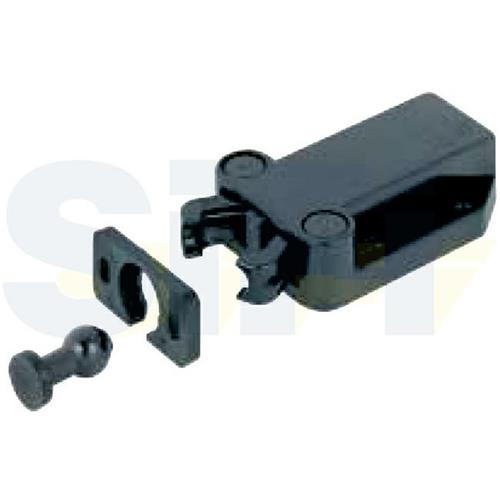 FERMA ANTINE CHIUSURA A SCATTO NERO ABS