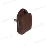 PUSH-LOCK UNILATERALE MARRONE