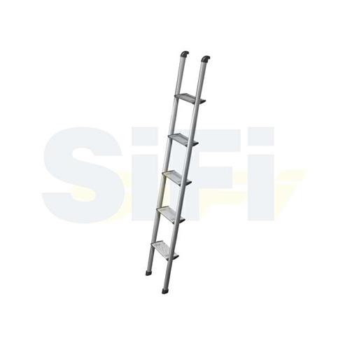 SCALETTA IN ALLUMINIO H 155CM GRADINO LARGO