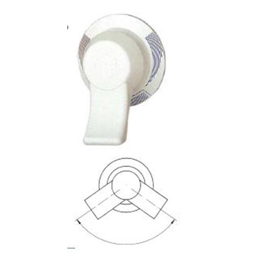 MISCELATORE CARAVAN SOTTOPIANO IN ABS CROMO CON INTERRUTTORE