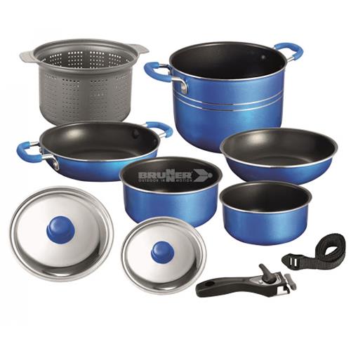 POPOTE SET DI PENTOLE SKIPPER 9+1Pz 08006009N