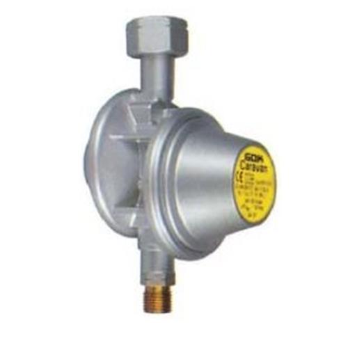 REGOLATORE GAS ORIZZONTALE USCITA FILETTATA