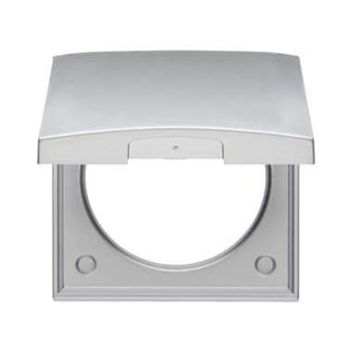 CORNICE UN MODULO CON COPERCHIO SATINATA BERKER