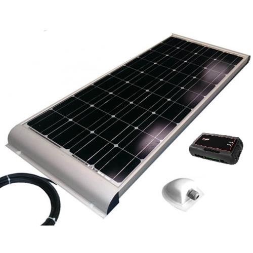KIT PANEL SOLAR SOLENERGY MONOCRISTALINO 120W SOPORTES INTEGRADOS + SCE320 MPPT