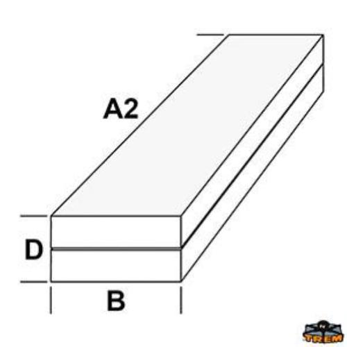 PASSERELLA PIEGHEVOLE IN IROKO 200CM