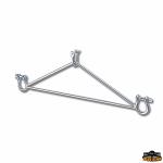 TRIANGOLO BILANCINO DI SOSTEGNO PER PASSERELLA