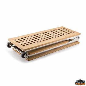 PASSERELLA PIEGHEVOLE IN INOX E CARABOTTINO 220CM TRIPIEGHEVOLE