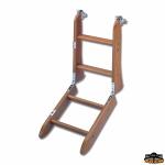 SCALETTA PIEGHEVOLE IN LEGNO 4 GRADINI